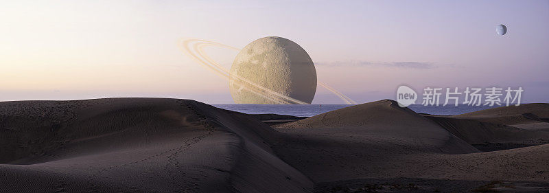 Alien Planet Sci Fi Landscape